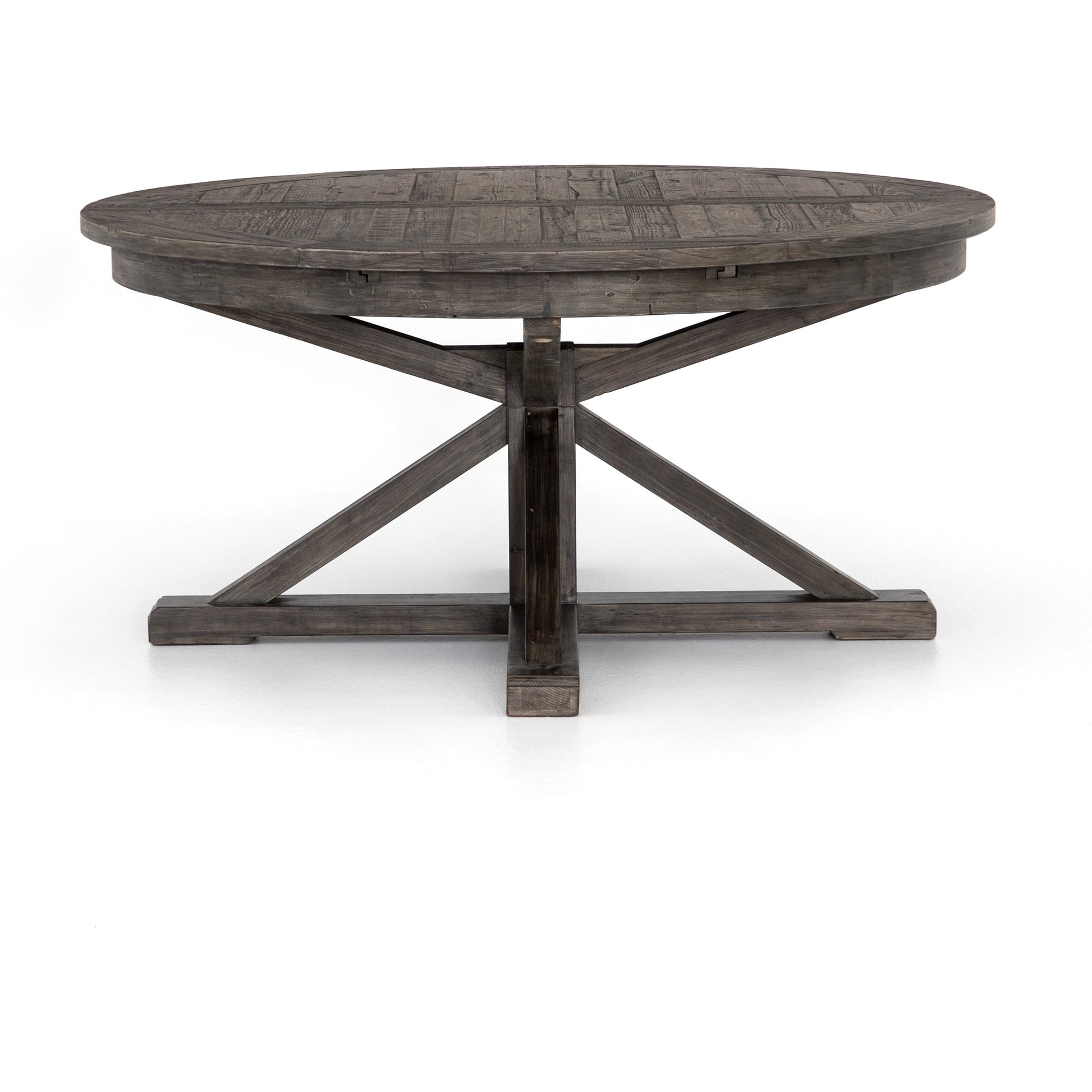 Cintra Extension Dining Table by Four Hands in black olive. Made from solid mixed reclaimed wood in a cottage & farmhouse style.