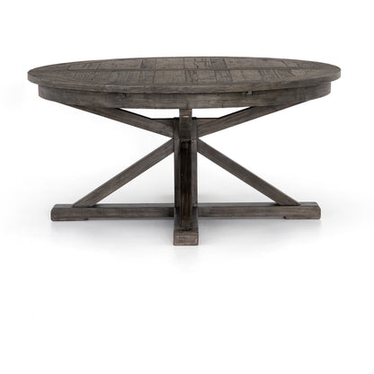 Cintra Extension Dining Table by Four Hands in black olive. Made from solid mixed reclaimed wood in a cottage & farmhouse style.