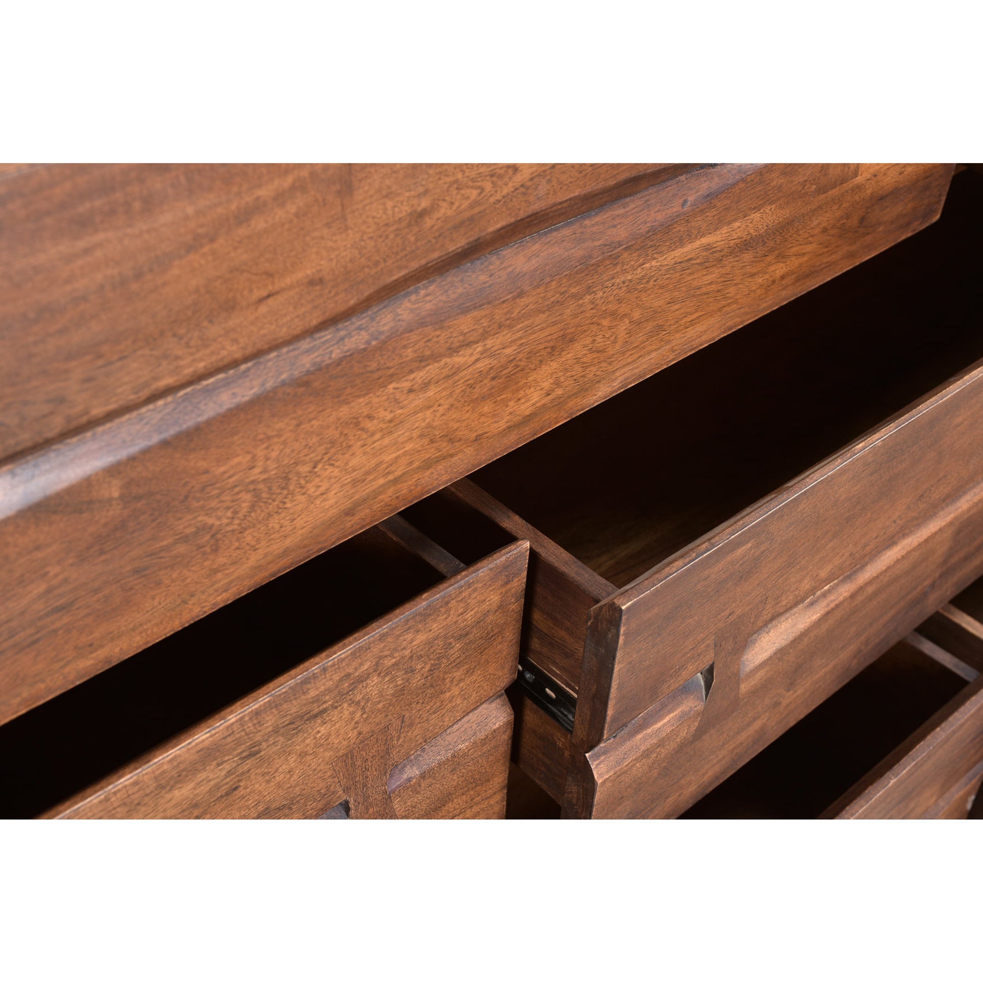 Madagascar Dresser by Moe's Home Collection in brown. Made from solid acacia wood in a eclectic & global style.