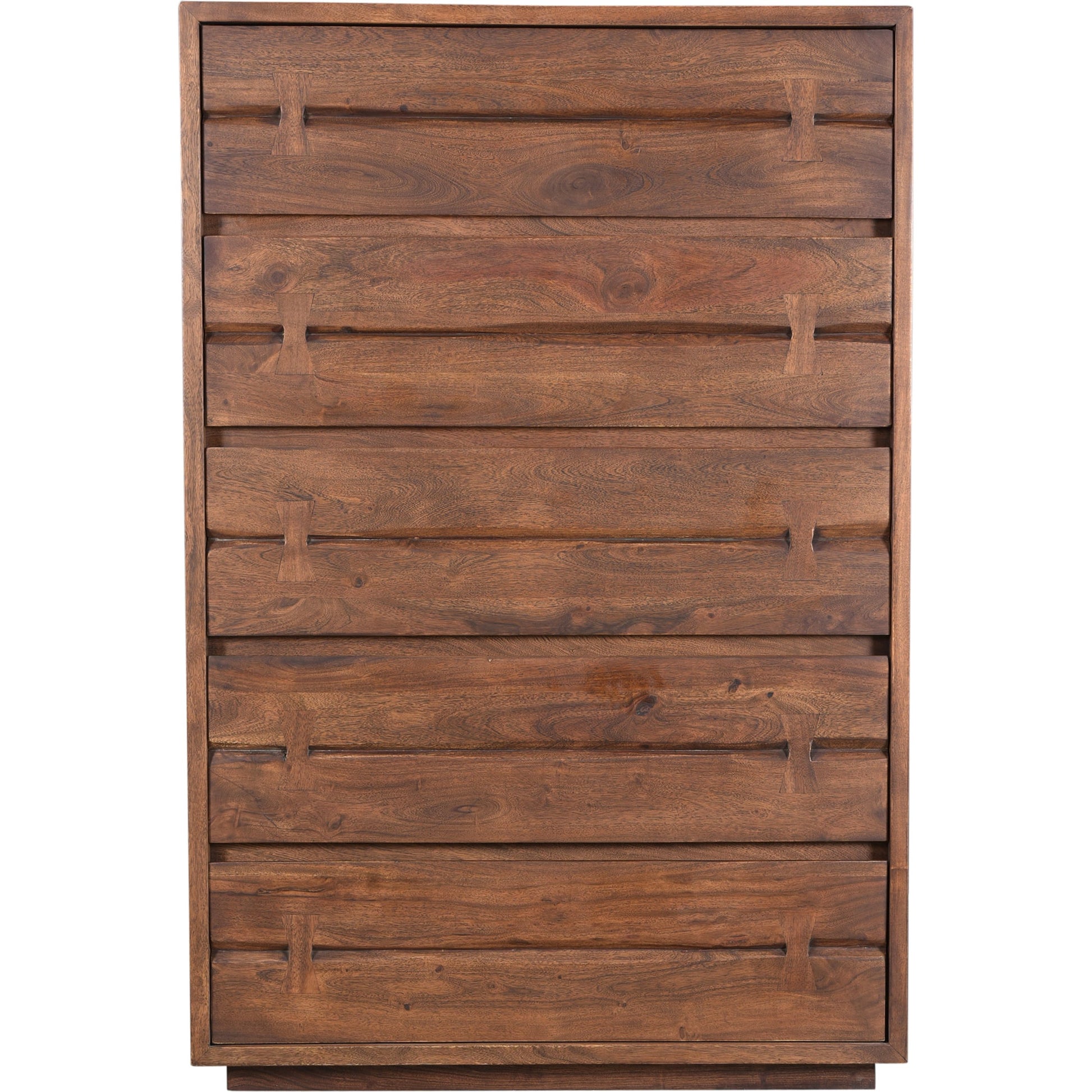 Madagascar Chest by Moe's Home Collection in brown. Made from solid acacia wood in a modern style.