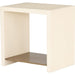 Hugo End Table by Four Hands. Made from concrete, iron in a modern style.