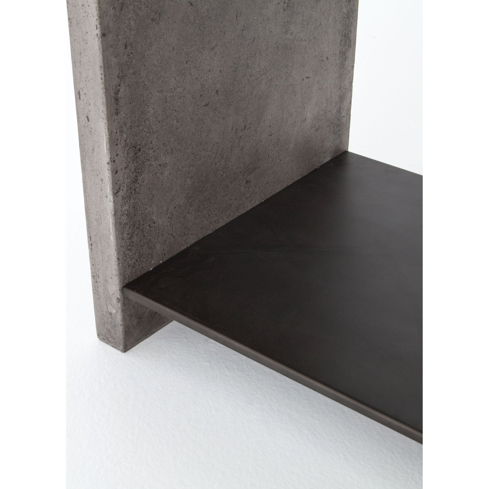 Hugo End Table by Four Hands. Made from concrete, iron in a modern style.