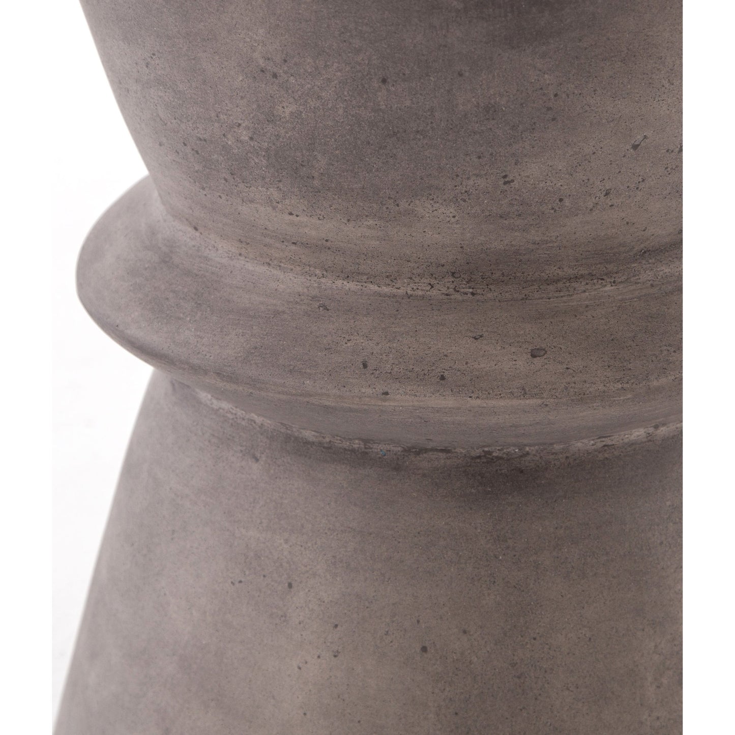 003 S-279401 | Closeup | Lina End Table by Four Hands. Made from concrete in a modern style.
