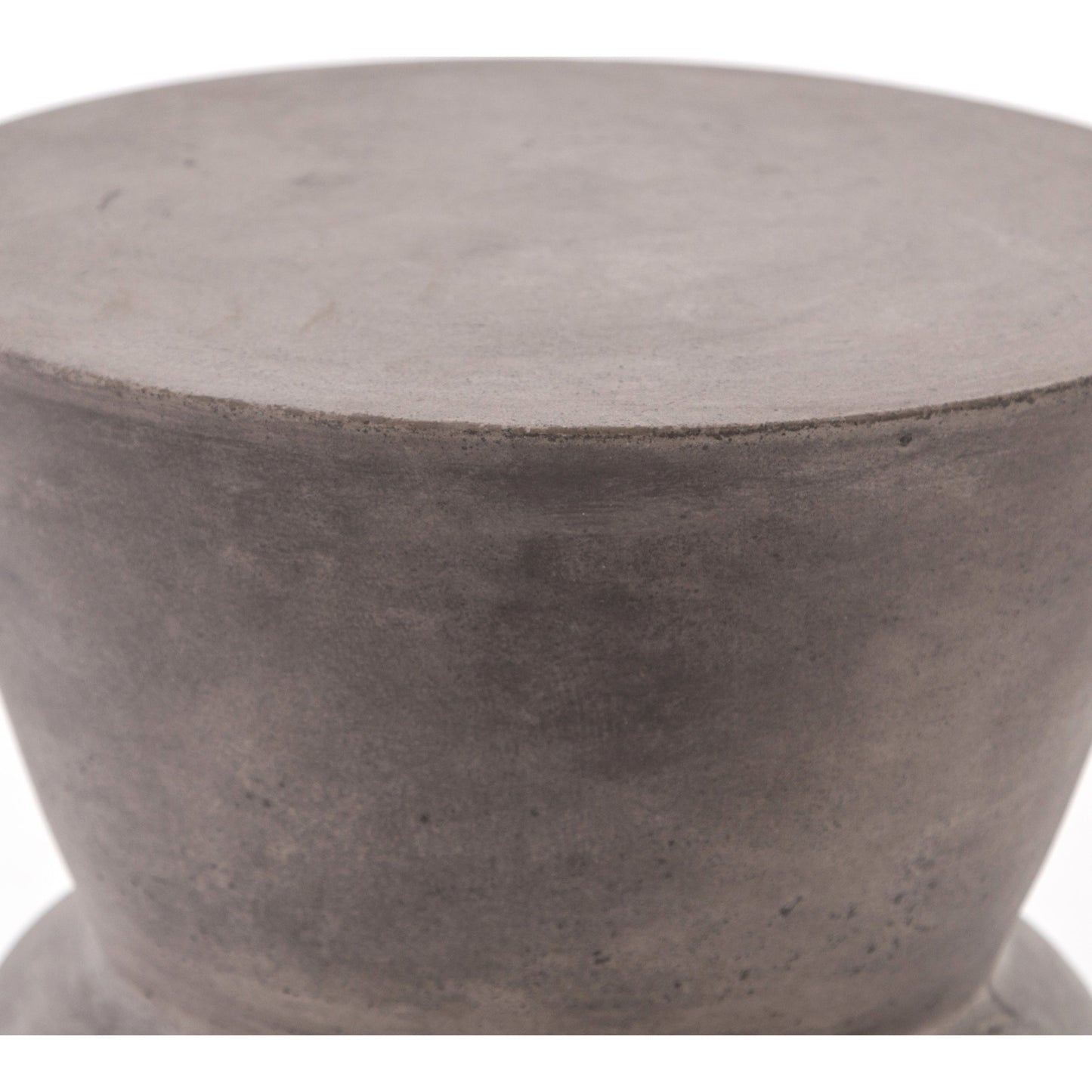 004 S-279401 | Closeup | Lina End Table by Four Hands. Made from concrete in a modern style.
