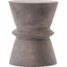 Lina End Table by Four Hands. Made from concrete in a modern style.