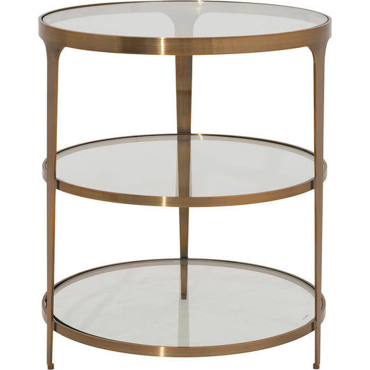 Vienna End Table by Worlds Away. Made from unique in a modern style.