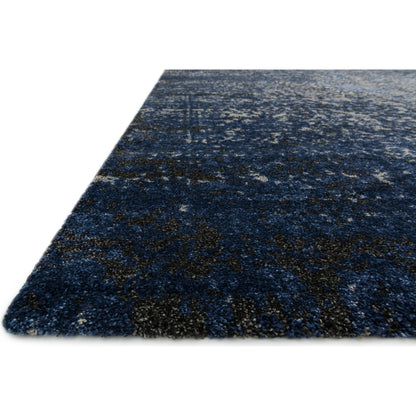 Viera VR-07 Rug by Loloi in gray, navy. Made from unique in a modern style.