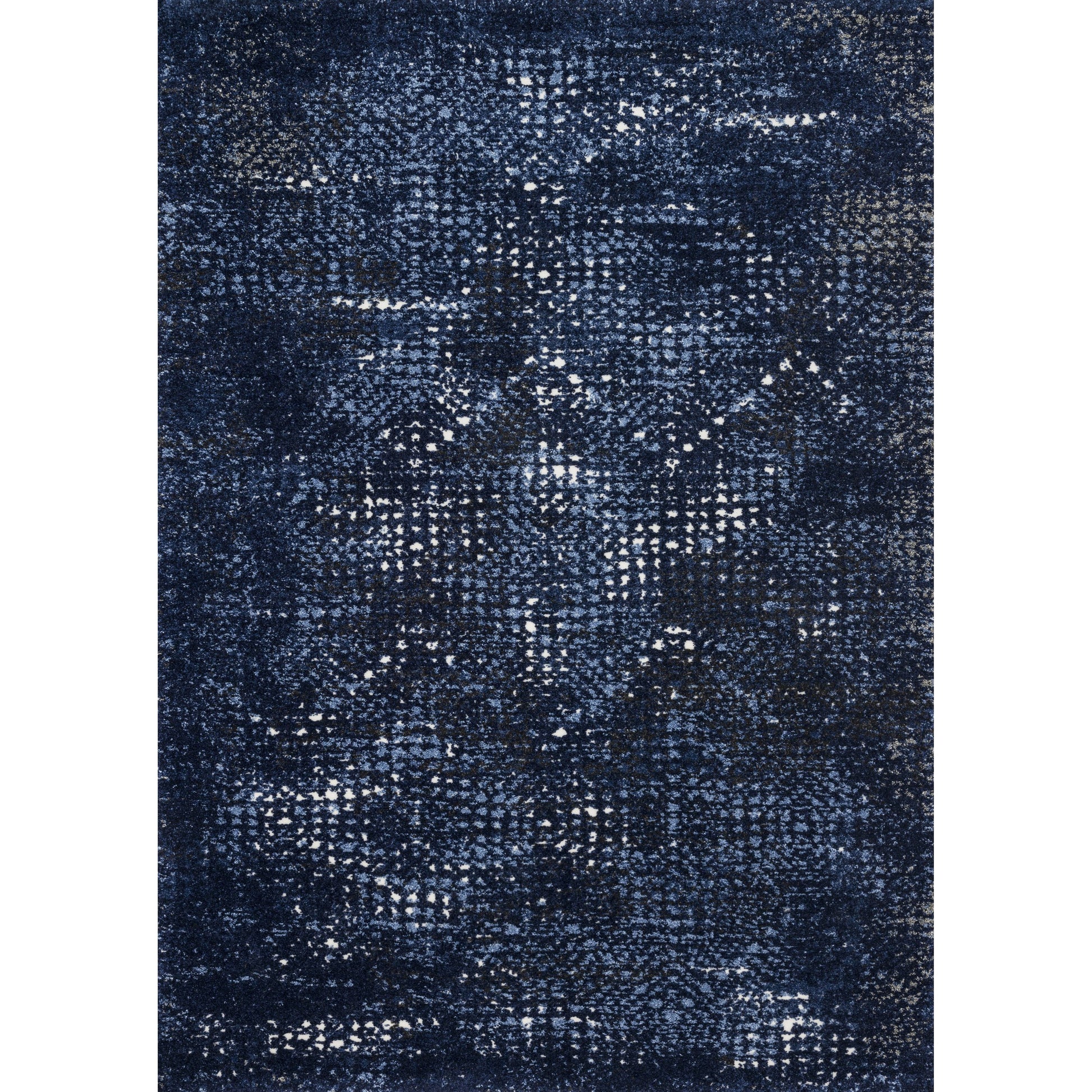 Viera VR-08 Rug by Loloi in dark blue, light blue. Made from unique in a modern style.