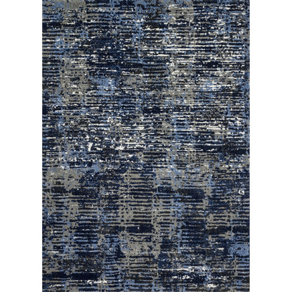 Viera VR-09 Rug by Loloi in dark blue, gray. Made from unique in a modern style.