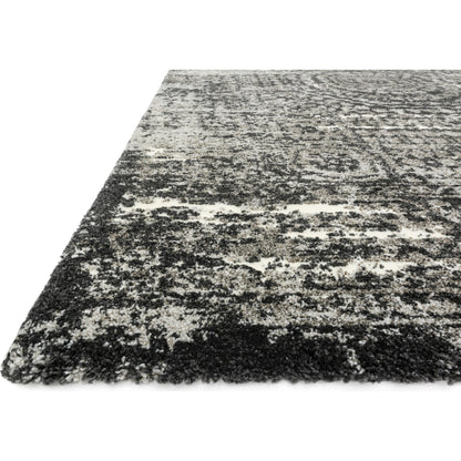Viera VR-11 Rug by Loloi in graphite, black. Made from unique in a modern style.