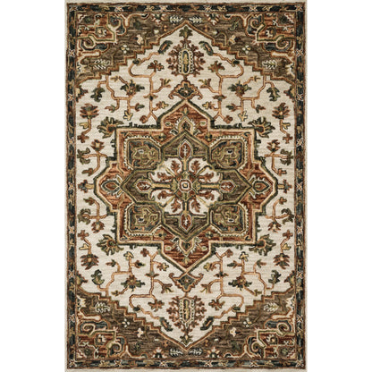 Victoria VK-15 Rug by Loloi. Made from 100% wool in a traditional style.