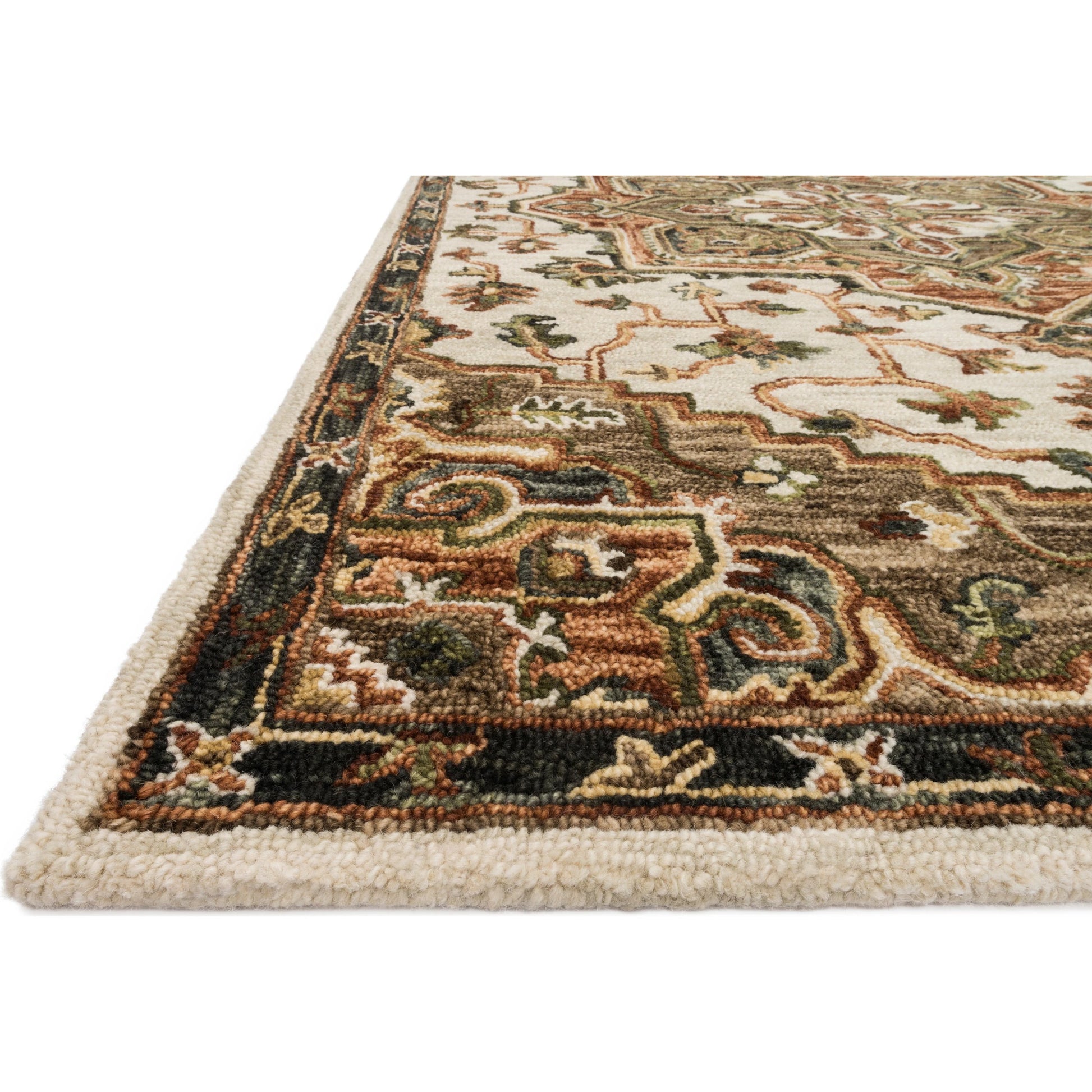 Victoria VK-15 Rug by Loloi. Made from 100% wool in a traditional style.
