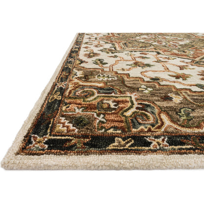 Victoria VK-15 Rug by Loloi. Made from 100% wool in a traditional style.