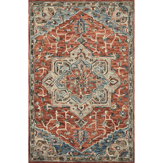 Victoria VK-15 Rug by Loloi. Made from 100% wool in a traditional style.