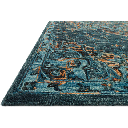 Victoria VK-15 Rug by Loloi. Made from 100% wool in a traditional style.