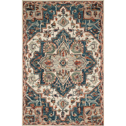 Victoria VK-16 Rug by Loloi. Made from 100% wool in a traditional style.