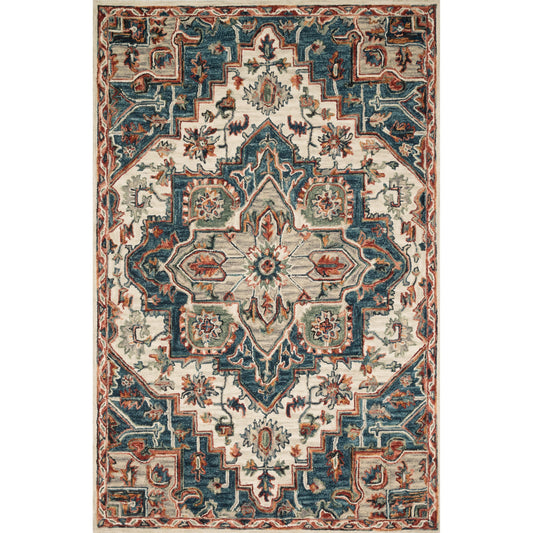 Victoria VK-16 Rug by Loloi. Made from 100% wool in a traditional style.