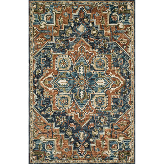 Victoria VK-16 Rug by Loloi. Made from 100% wool in a traditional style.