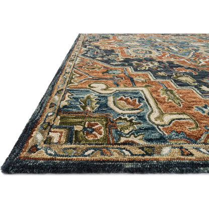 Victoria VK-16 Rug by Loloi. Made from 100% wool in a traditional style.