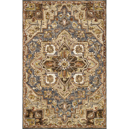 Victoria VK-16 Rug by Loloi. Made from 100% wool in a traditional style.