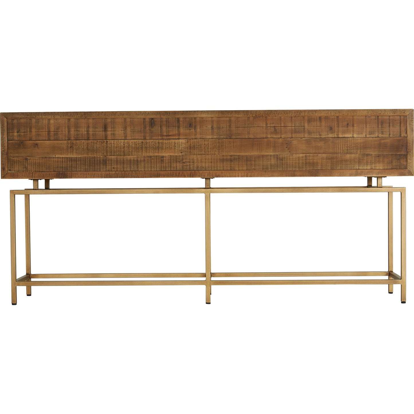 002 S-263745 | Additional Silo | Aristocrat Console Table by Moe's Home Collection in natural and honey brown. Made from reclaimed fir wood, metal in a modern style.