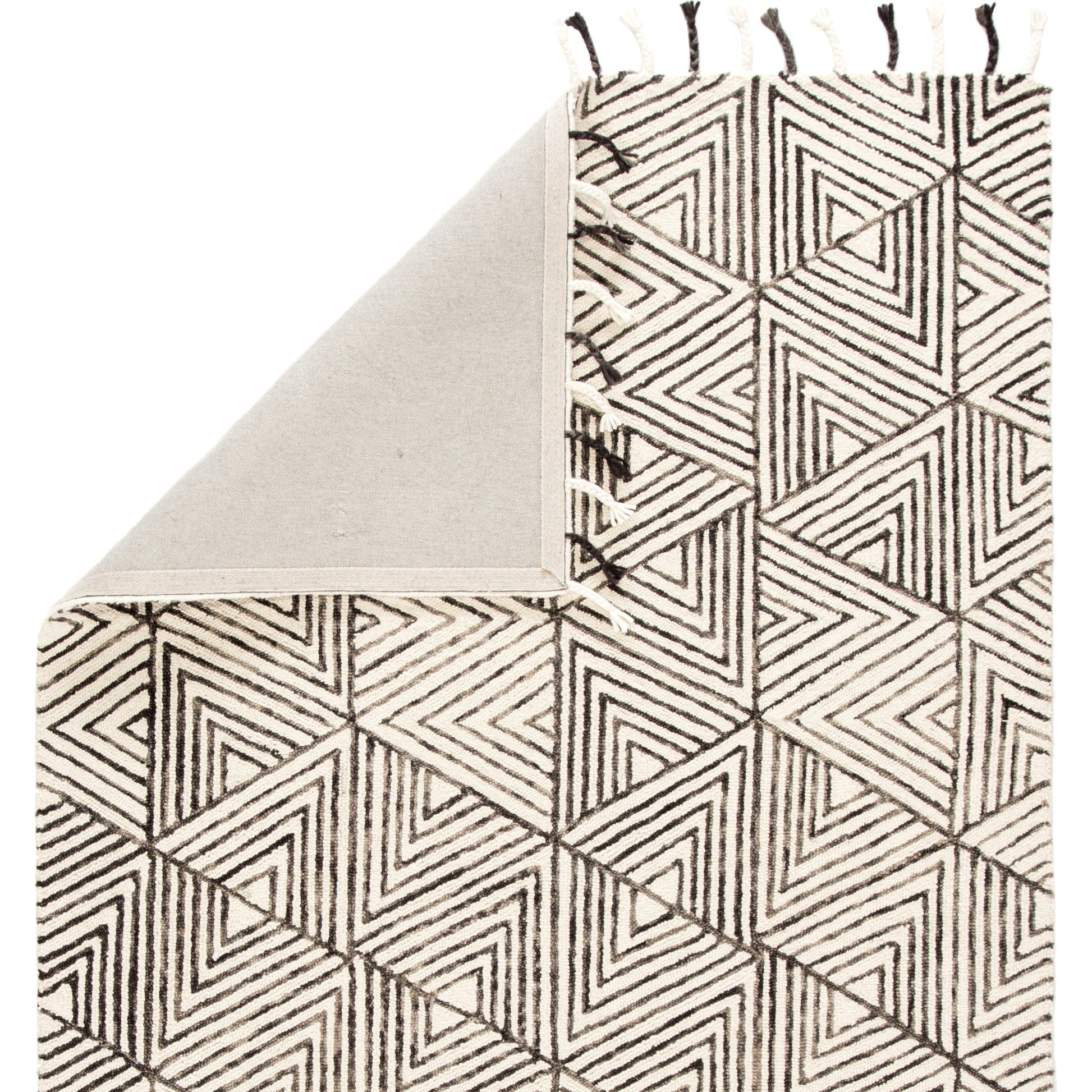 Vera by Nikki Chu VNK01 Rug by Jaipur Living in ivory, gray. Made from 100% wool in a unique style.