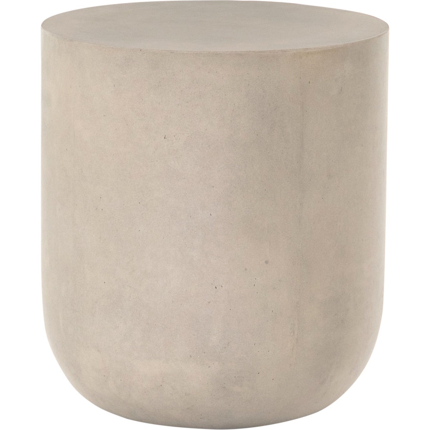 001 SR-809903 | Additional Silo | Ivan End Table by Four Hands in grey concrete and gray. Made from concrete in a cottage & farmhouse style.
