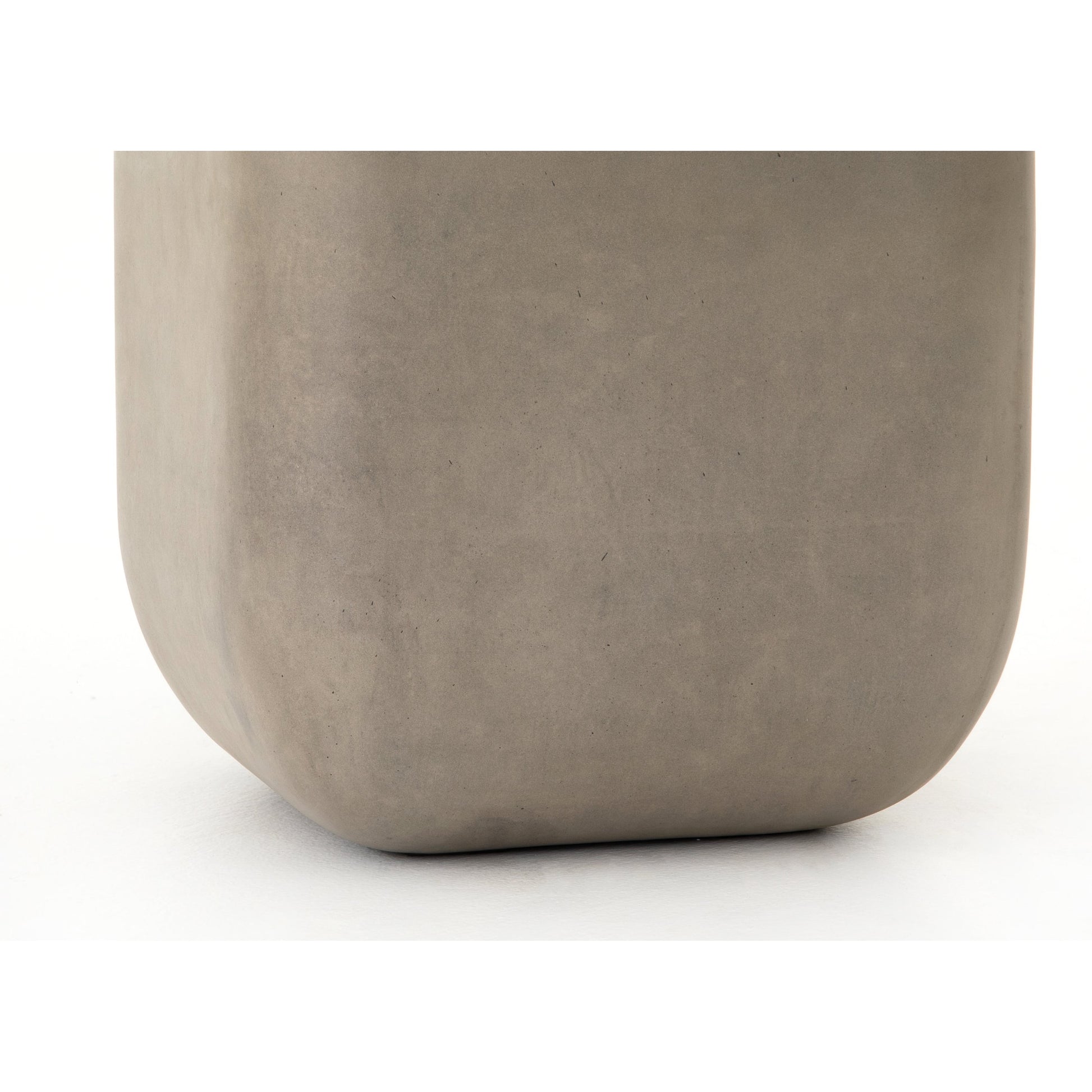 Ivan End Table by Four Hands in grey concrete and gray. Made from concrete in a cottage & farmhouse style.