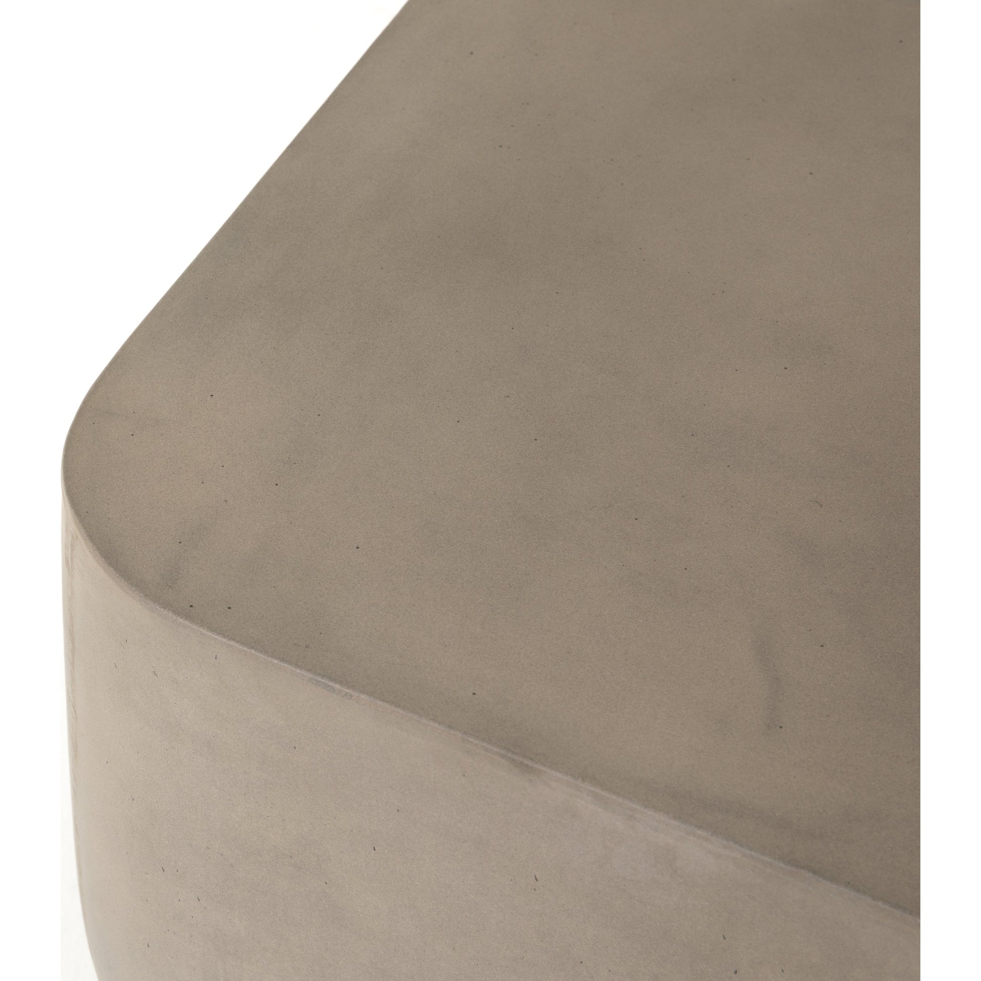 Ivan End Table by Four Hands in grey concrete and gray. Made from concrete in a cottage & farmhouse style.