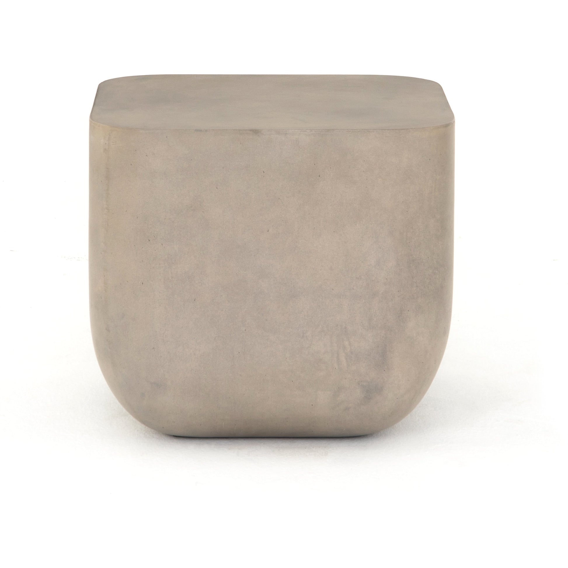 Ivan End Table by Four Hands in grey concrete and gray. Made from concrete in a cottage & farmhouse style.