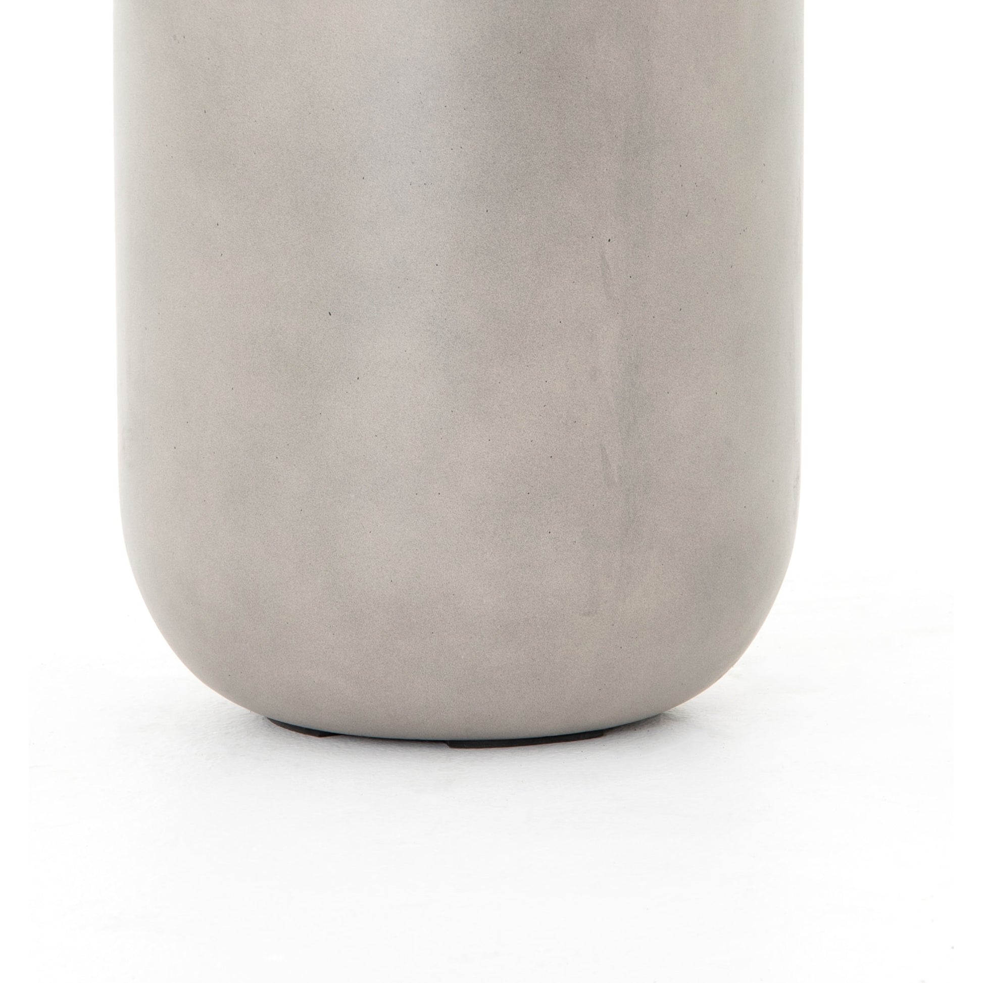 Ivan Round Planter by Four Hands in grey concrete. Made from concrete in a cottage & farmhouse style.