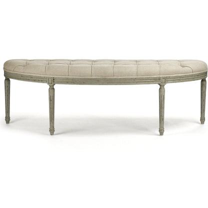 Louis Curve Bench by Zentique. Made from unique in a traditional style.