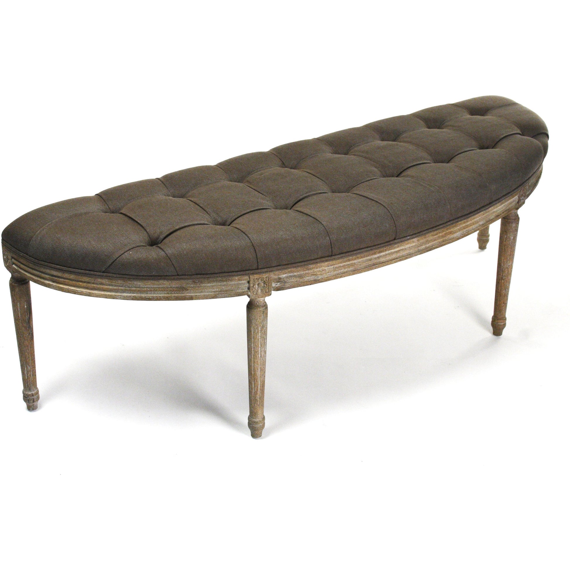 Louis Curve Bench by Zentique. Made from unique in a traditional style.