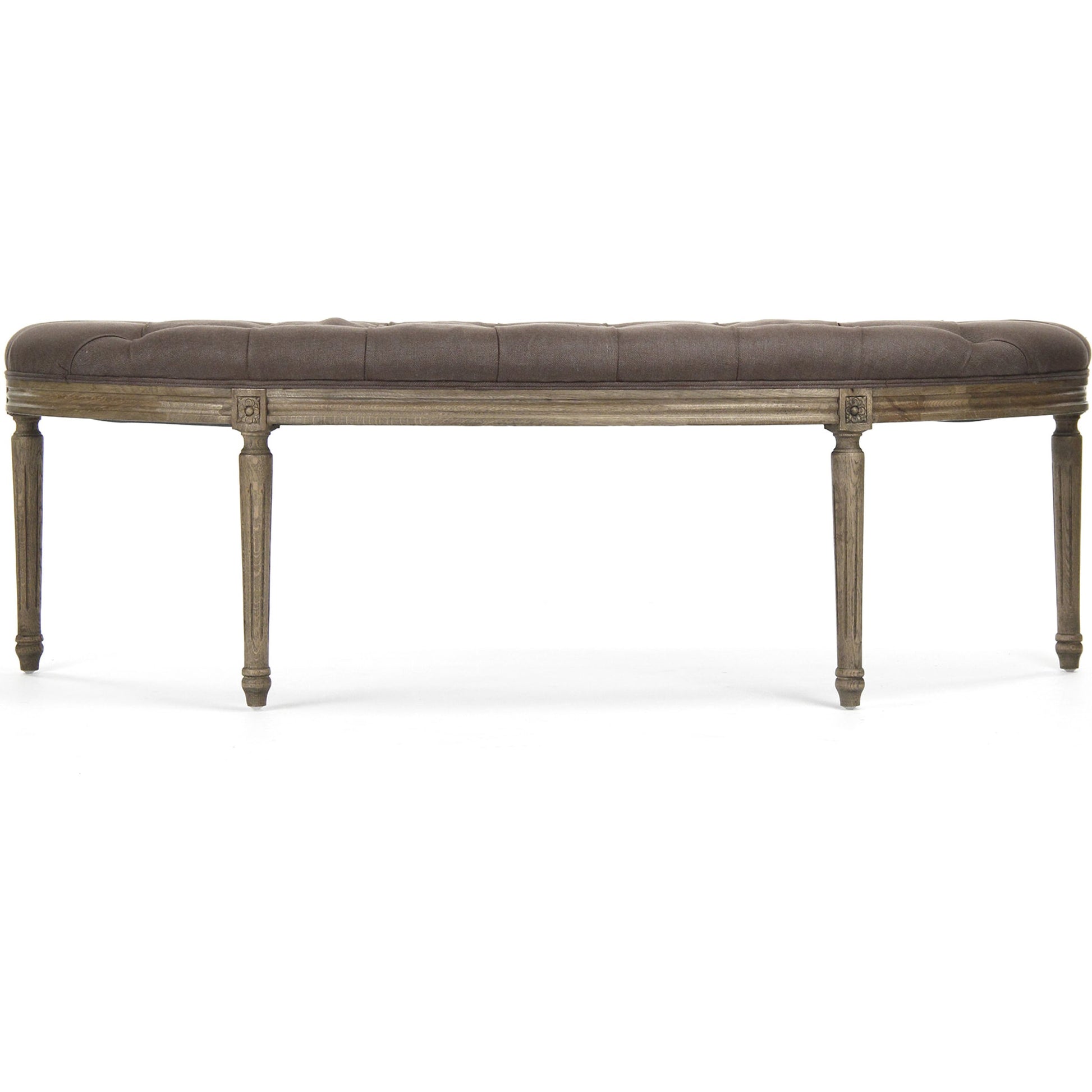 Louis Curve Bench by Zentique. Made from unique in a traditional style.