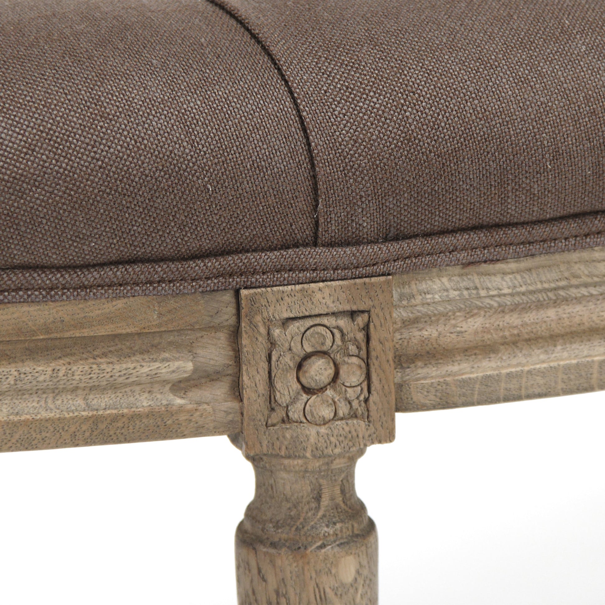 Louis Curve Bench by Zentique. Made from unique in a traditional style.