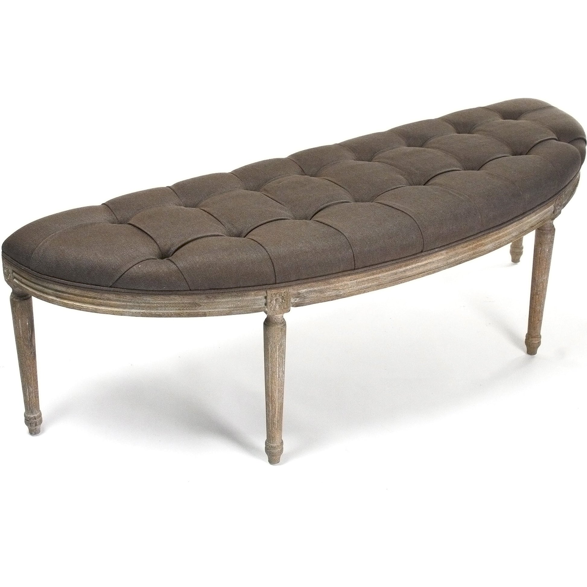 Louis Curve Bench by Zentique. Made from unique in a traditional style.