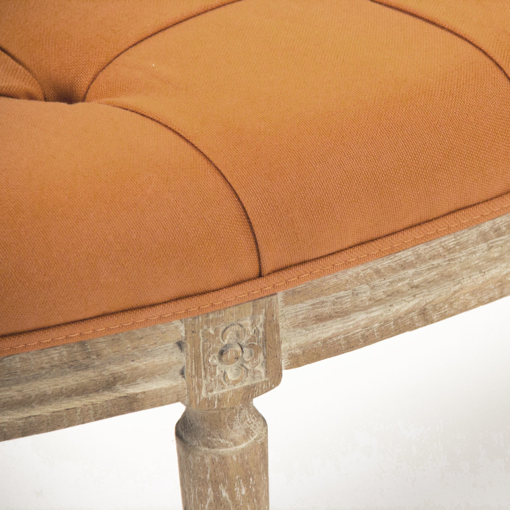 Louis Curve Bench by Zentique. Made from unique in a traditional style.