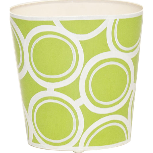 Bubble Wastebasket by Worlds Away. Made from metal in a modern style.