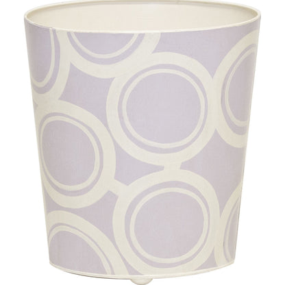 Bubble Wastebasket by Worlds Away. Made from metal in a modern style.