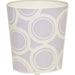 Bubble Wastebasket by Worlds Away. Made from metal in a modern style.