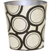 Bubble Wastebasket by Worlds Away. Made from metal in a modern style.
