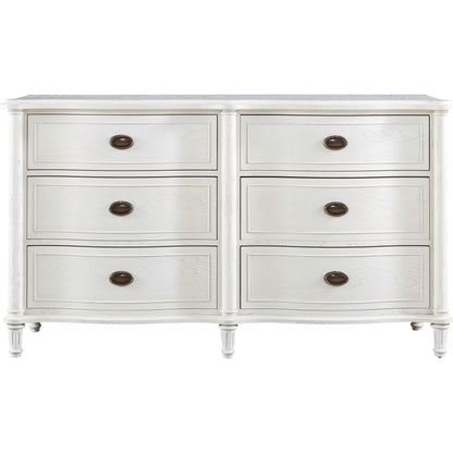 Curated Amity Drawer Dresser by Universal Furniture in cotton and cotton. Made from unique in a cottage & farmhouse style.