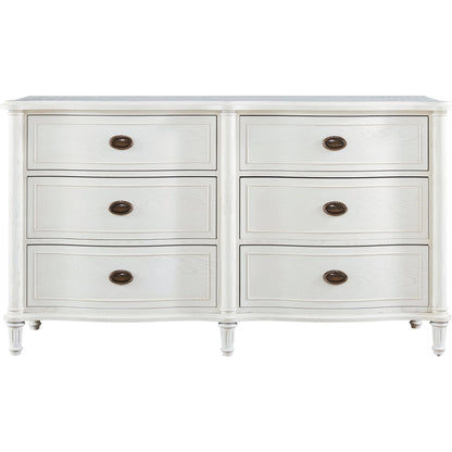 Curated Amity Drawer Dresser by Universal Furniture in cotton and cotton. Made from unique in a cottage & farmhouse style.