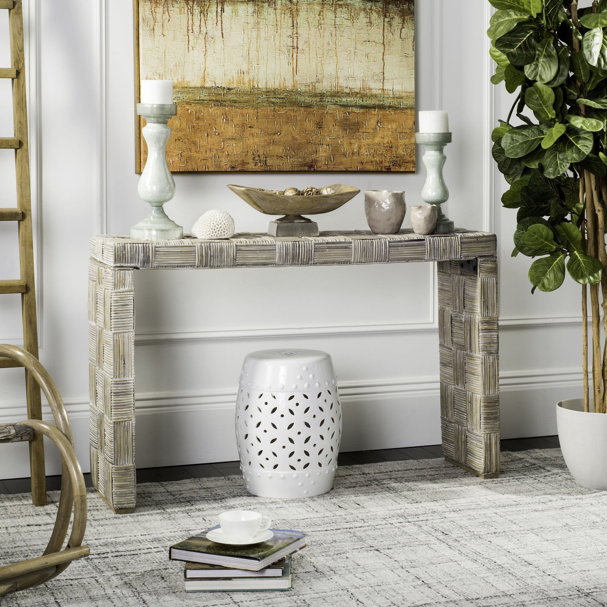 Sherman Console by HedgeApple Essentials. Made from unique in a coastal style.