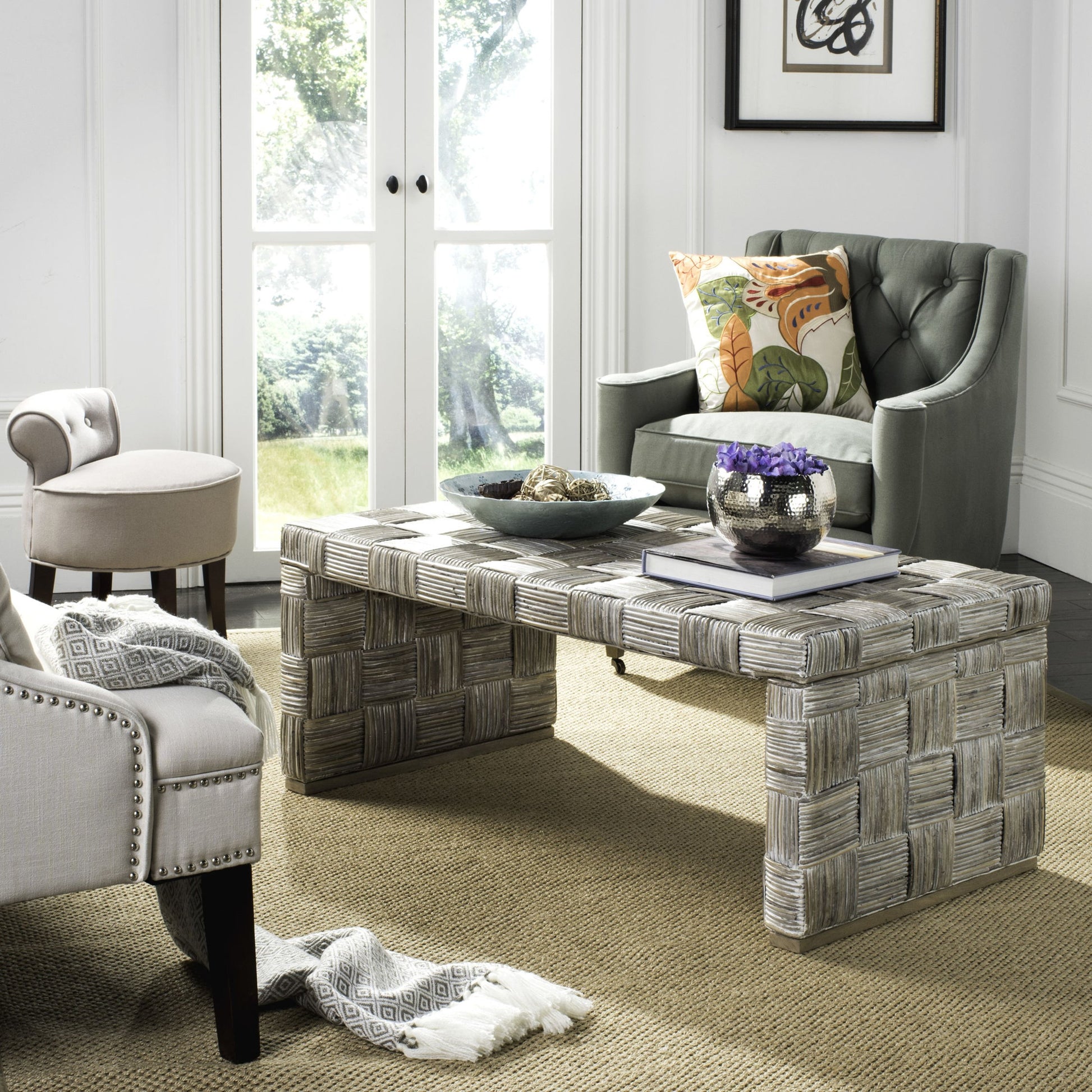 Sherman Coffee Table by HedgeApple Essentials. Made from unique in a coastal style.