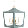 Light Blue, Gold Leaf