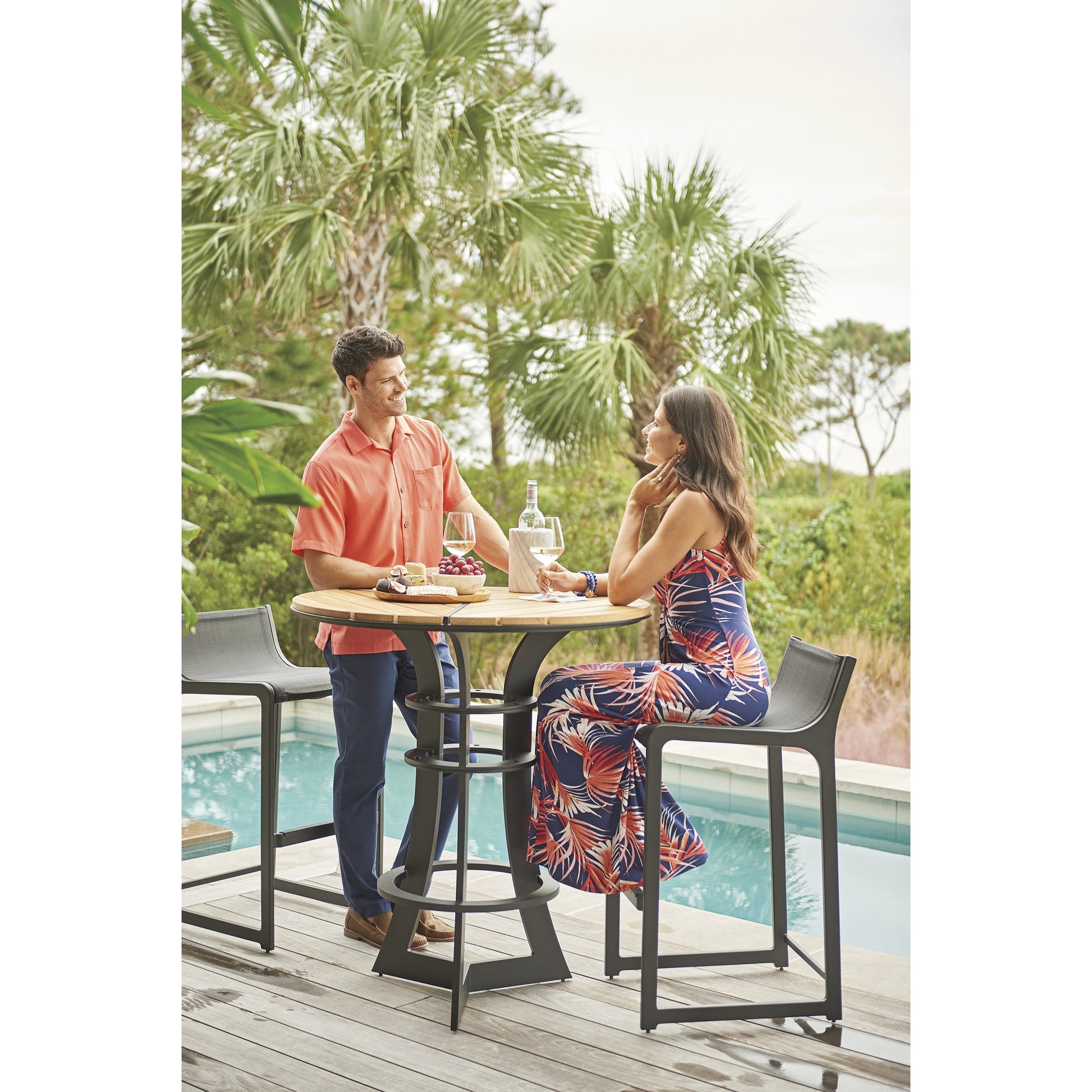 South Beach Bar Stool by Tommy Bahama Outdoor. Made from unique in a modern style.