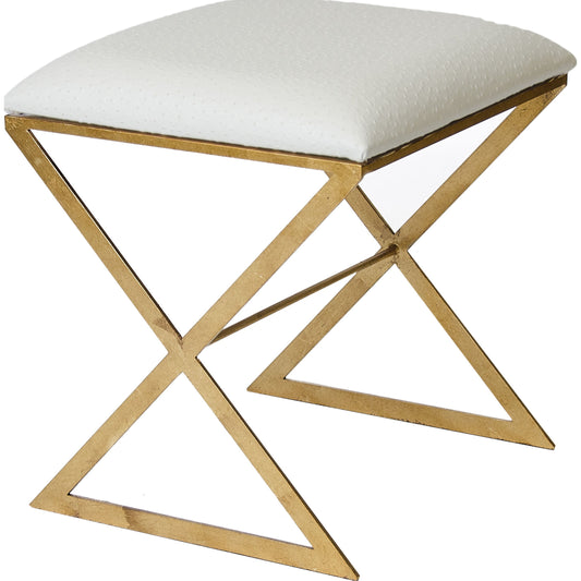X-Leg Stool by Worlds Away. Made from unique in a modern style.