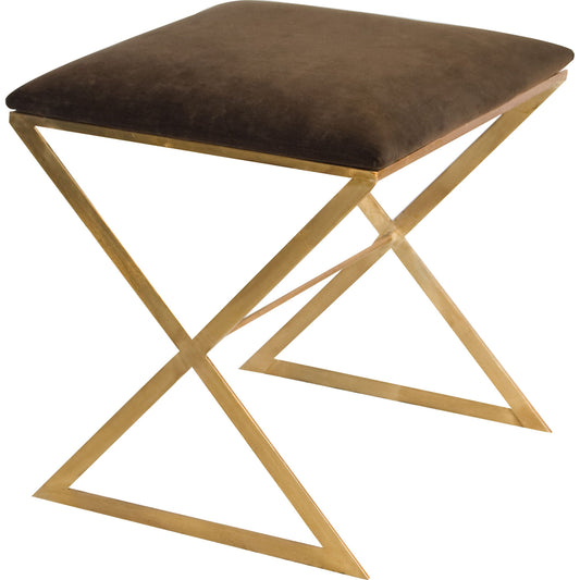 X-Leg Stool by Worlds Away. Made from unique in a modern style.