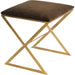 X-Leg Stool by Worlds Away. Made from unique in a modern style.